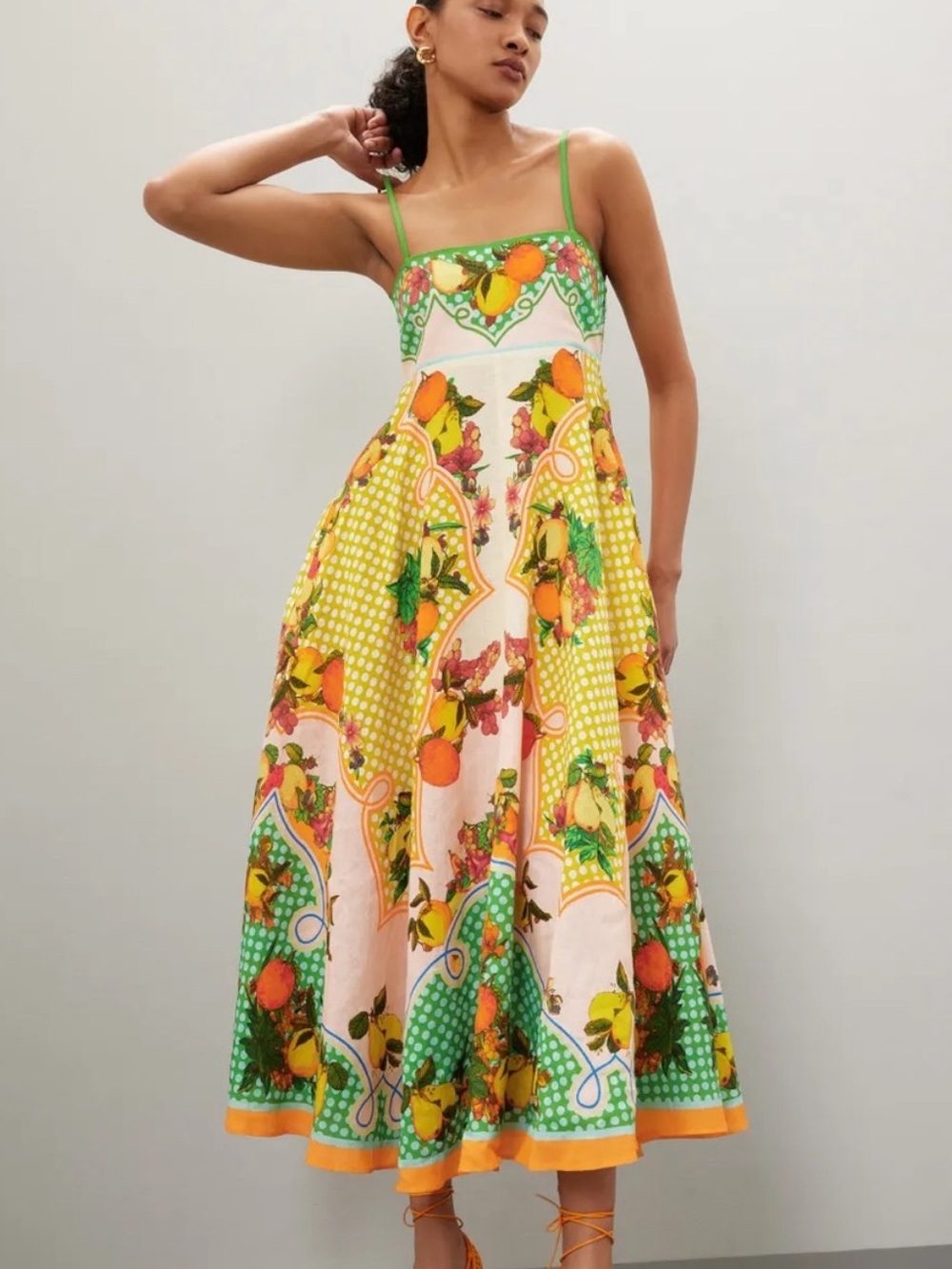 ALEMIAS Lemonis Linen Sundress